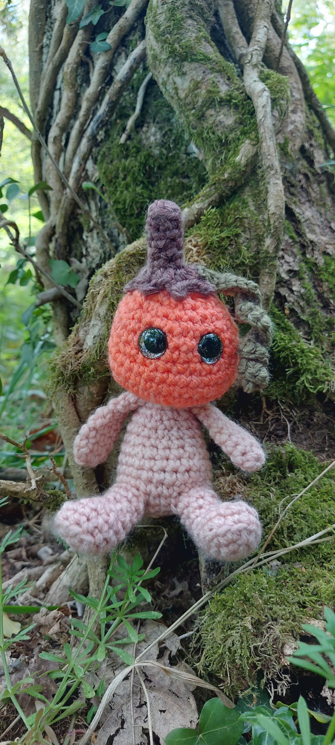 Embroidered design close-up